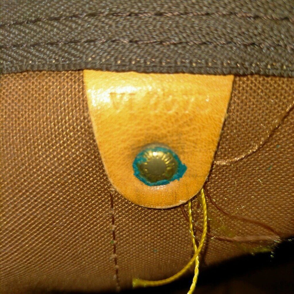 AUTHENTIC Louis Vuitton LV Boston Bag Keepall Bandouliere 55 Browns Monogram - Picture 9 of 11